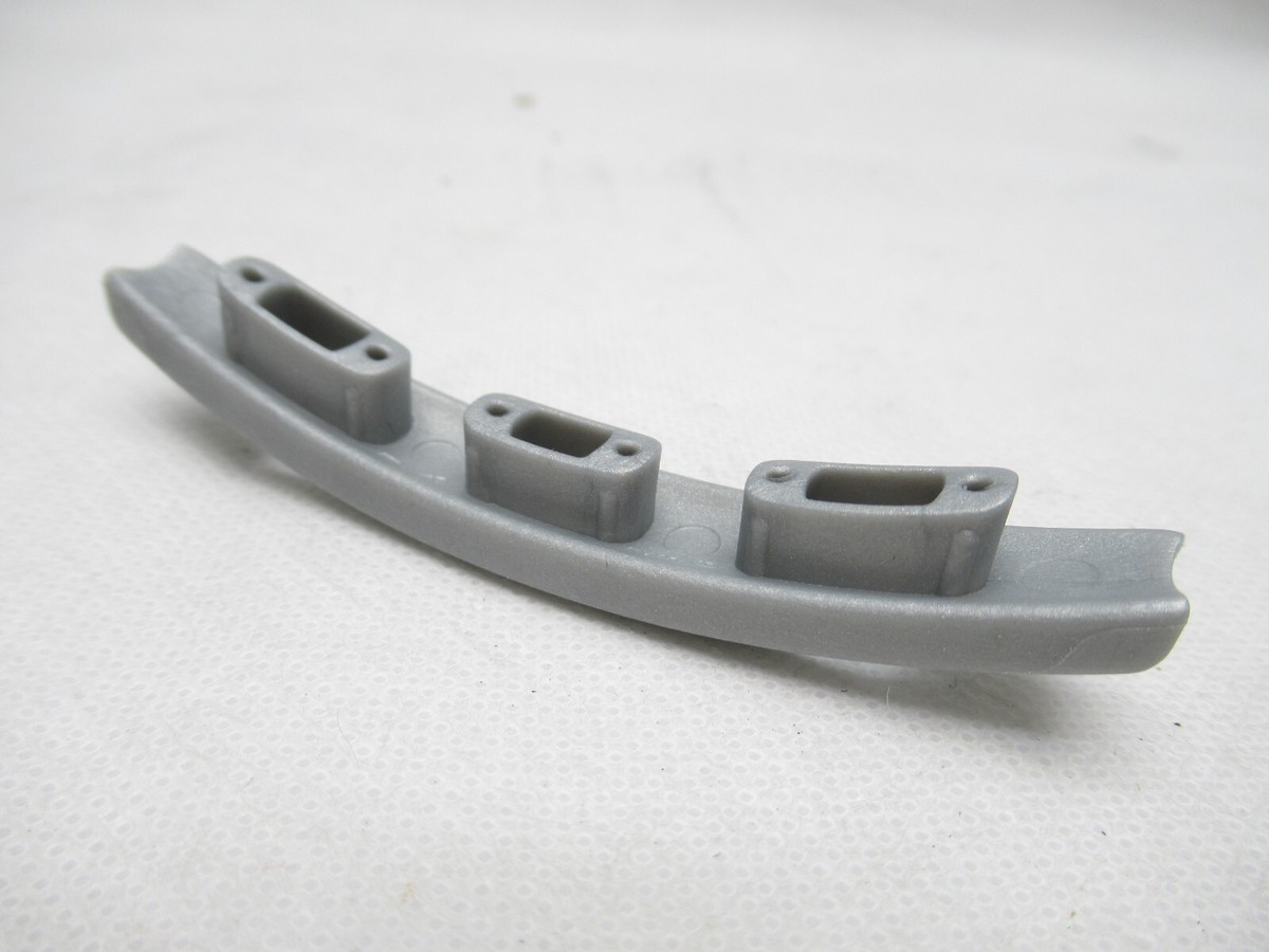 THROAT PIECE ONLY: PRINCE EXO3 BLACK / TEAM 100 (16X19) GRAY