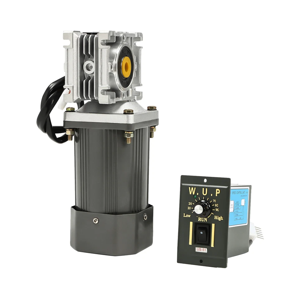 Adjustable Gear Motor Engine AC 110V 6W 2GN 90K 15RPM Gearbox Speed Controller - Image 2 of 4