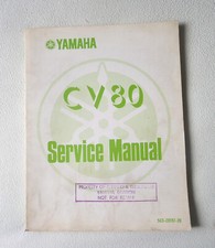 Genuine Yamaha CV80 Scooter Service Manual 5G3-28197-20 (1981)