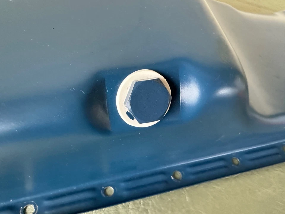 Ford Mustang 1968-1969 cárter de aceite Shelby C60Z-6675-A Torino 428 Fairlane #8057 Foto 2 de 4