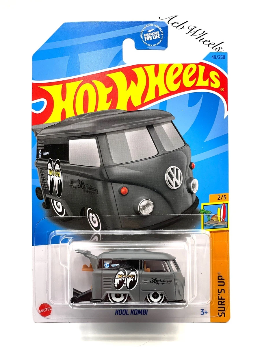 2023 Hot Wheels Volkswagen Kool Kombi Mooneyes gray 49 Surf s Up