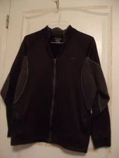 Men's Large Black and Gray, Champion, Zip up Jacket  