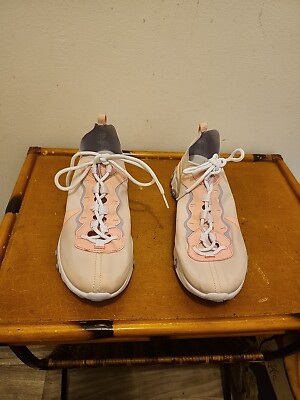 Size 8 - Nike React Element 55 Pale Pink Washed Coral Running Sneakers 