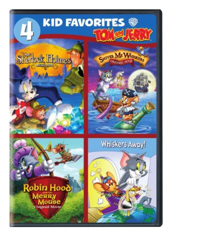 4 Kid Favorites: Tom and Jerry (DVD) Various - Afbeelding 1 van 2