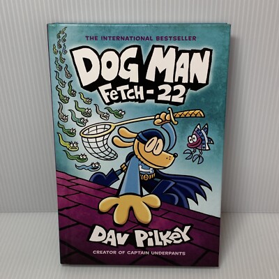 DOG MAN 11 Book Set by Dav Pilkey, 1st Editions, Hardcover Lot