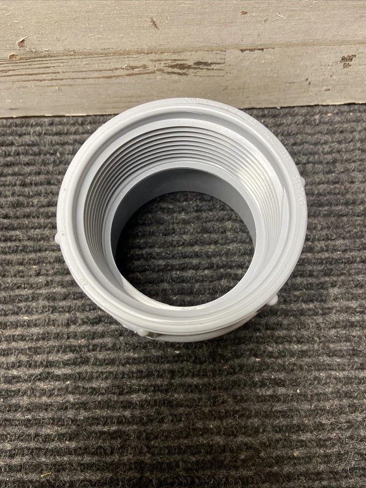 LOTE DE 20 Adaptadores Cantex 5140049 UL Hembra E942K 2.5" FNPT Rígido PVC Conducto Foto 3 de 4