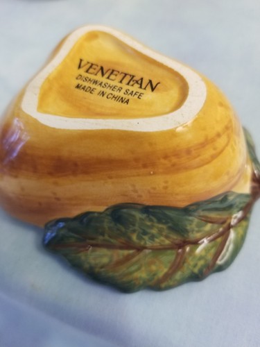Ceramica Classica Venetian 3-piece FruitDishes~Hand-crafted, Dishwasher Safe. - Picture 9 of 13
