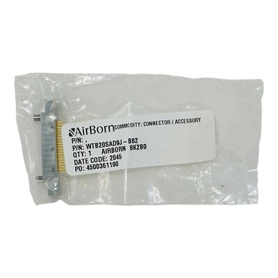 AIRBORN WTB20SAD9J-B82 RECTANGULAR CONNECTOR NOS NEW OLD STOCK