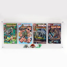 Jurassic Park Acrylic Wall Mounted Quad Comic Display *Comics Not Included
