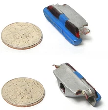 1pc 1981 Aurora AFX G+ Pontiac Firebird HO Slot Car REAR BUMPER SALVAGE PART OEM