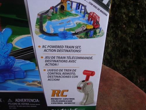 Toys R Us Imaginarium Power Rails Saw Mill River Remote Control Train Set NIB - Picture 2 of 12