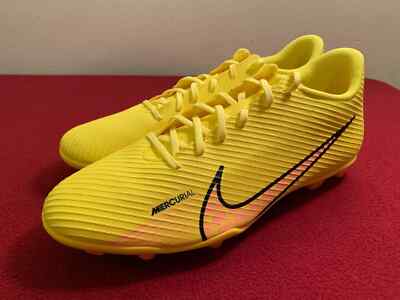 Nike Mercurial Vapor 15 Club FG/MG Soccer Cleats Yellow DJ5963-780 Size 11 NEW