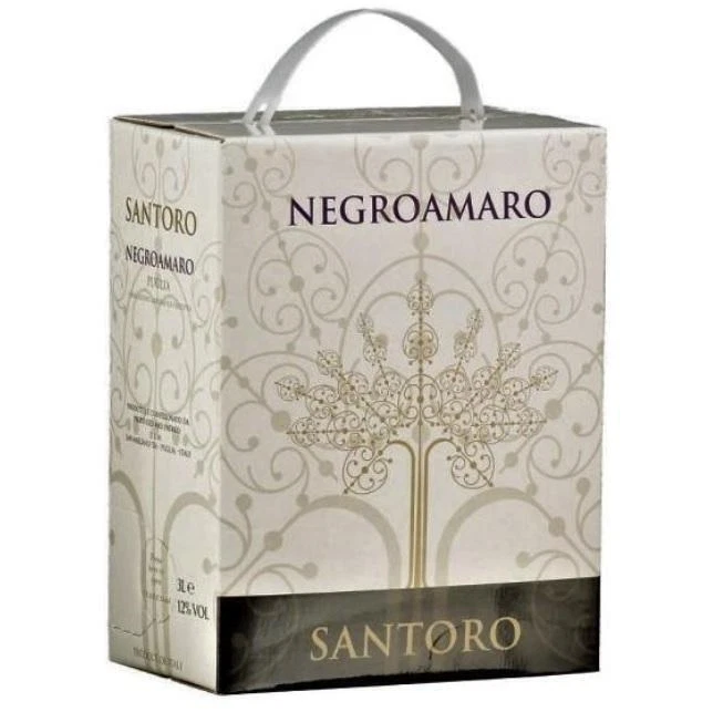 Cantine San Marzano Santoro Vino Rosso Negroamaro Bag In Box 3 lt