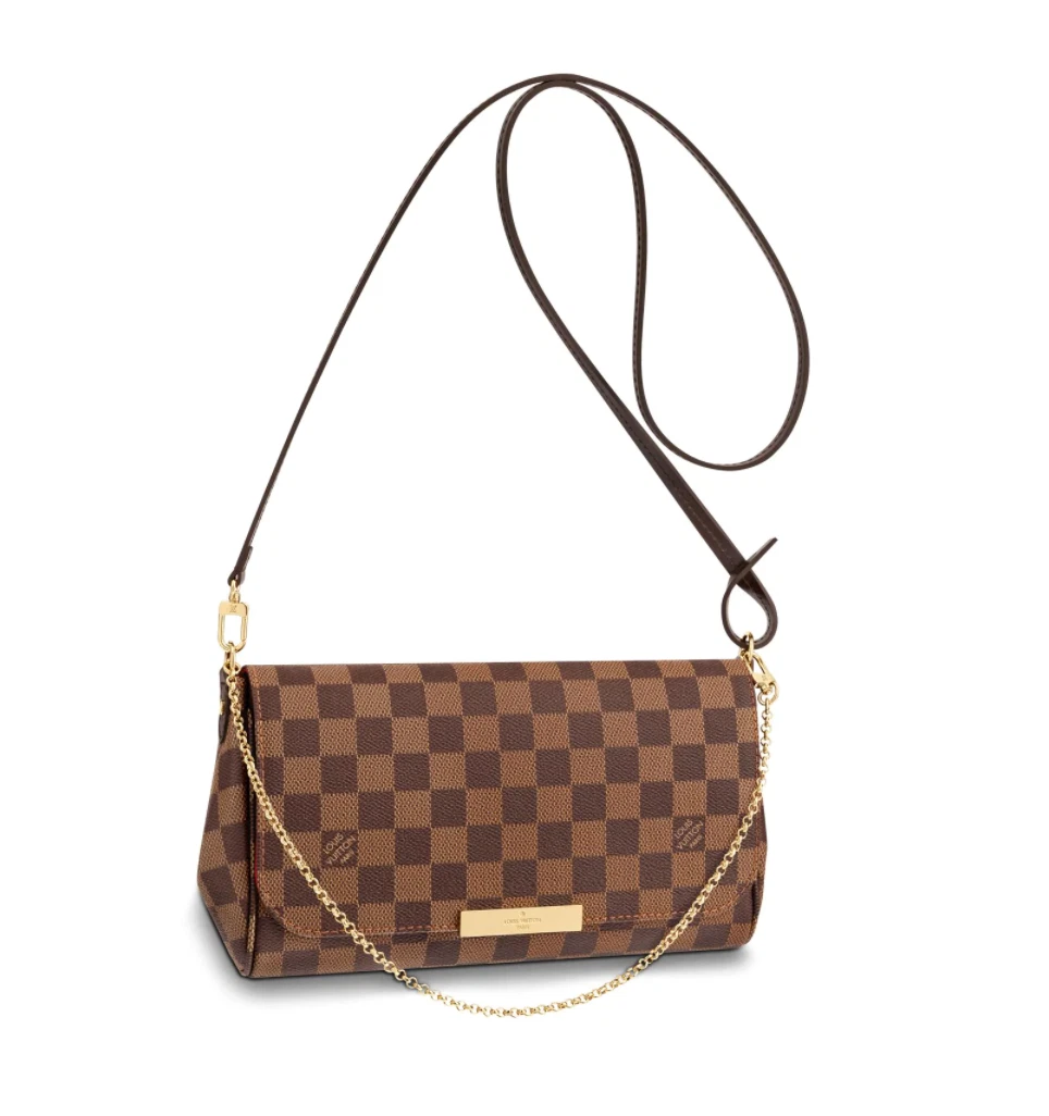 Louis Vuitton Damier Azur Monogram Canvas Favorite MM Crossbody