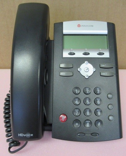 Polycom SoundPoint IP335 SIP IP VoIP  2-Line Phone PoE   2201-12375-001 - USED - Picture 1 of 2