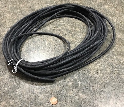 Buna Rubber Tubing Black, 9/32" OD x 5/32" ID x 1/16" Wall x 50 Ft Coil - Picture 2 of 4