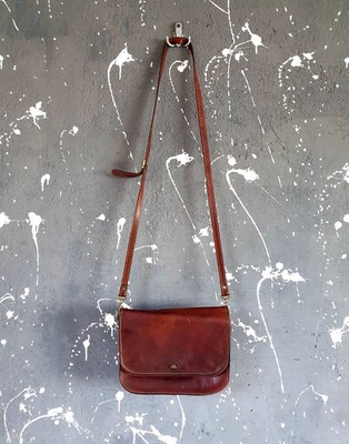 The Bridge Tasche Schultertasche Braun Leder