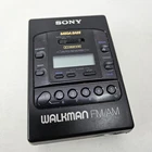VTG Sony Mega Bass Walkman Radio Cassette Player WM-F2085 For Parts Only