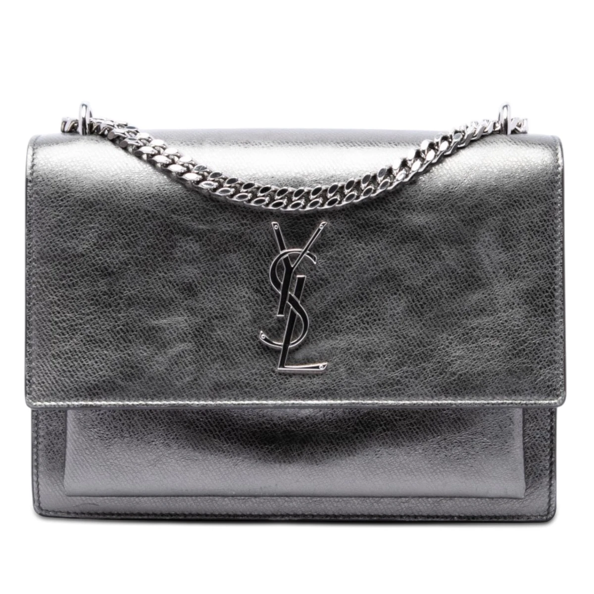 Saint Laurent Silver Metal Bags & Handbags for Women for sale | eBay