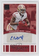 2024 Panini Donruss Signature Series Charvarius Ward #SSE-CWA Auto 1ce5