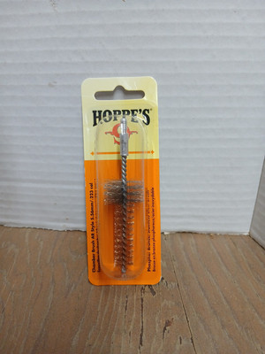 Hoppes No. 1323P Phosphor Bronze Steel Chamber Brush AR Style 5.56mm/.223 Cal