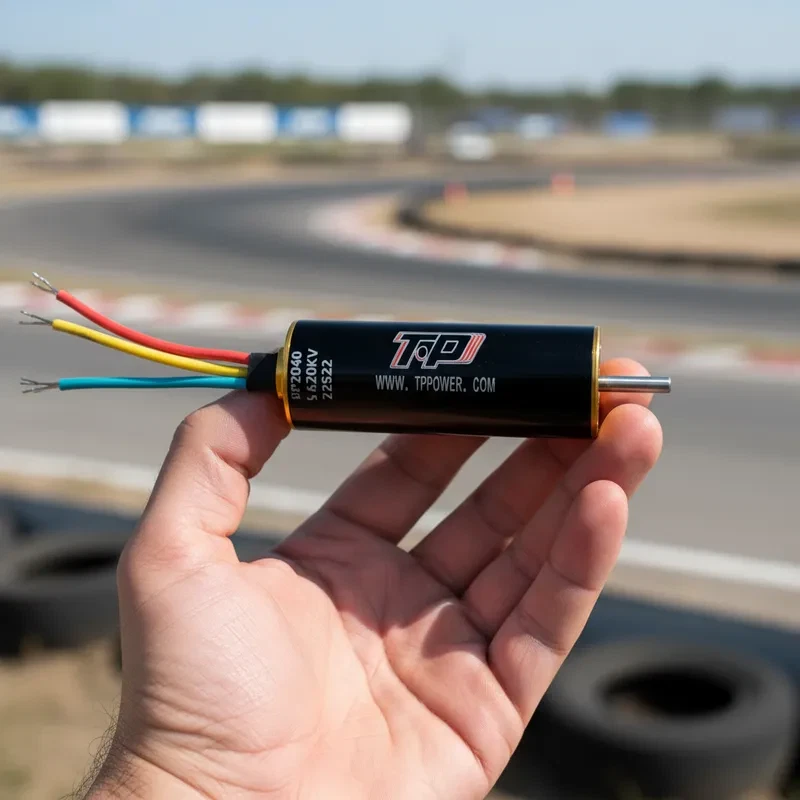 TP Power TP2040 Brushless Motor 20*59mm for RC Boat  1/16 1/118 1/20 Car - Image 3 of 4