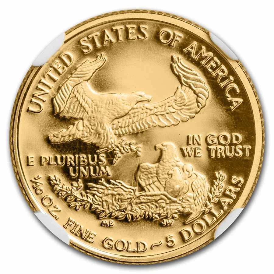 2005-W 1/10 oz Proof American Gold Eagle PF-69 NGC - Image 3 of 3