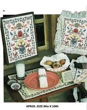 COLONIAL SAMPLER CHART   CROSS STITCH  PATTER...