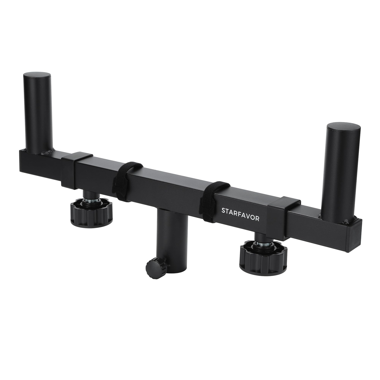 Dual Speaker Pole Mount, Speaker Mounting Brackets for PA Speaker/DJ Speaker/...