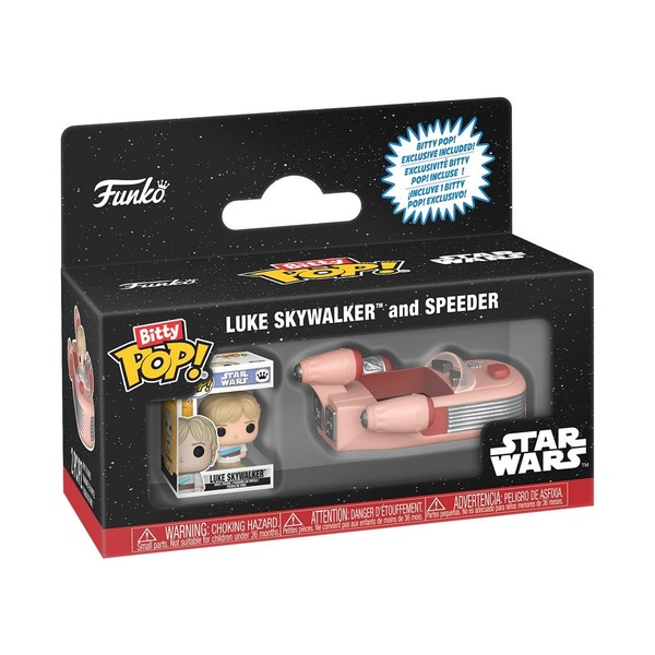 Funko Pop! Bitty Ride: Star Wars - Luke Skywalker With Speeder-image