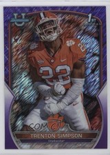 2022 Bowman U Chrome Purple Shimmer Refractor Trenton Simpson #45 0u66