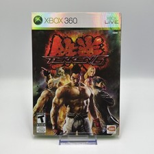 Tekken 6 (Microsoft Xbox 360) CIB w/Slipcover Tested Working Free Shipping