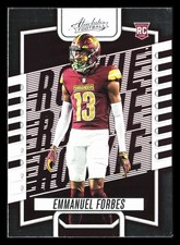 Emmanuel Forbes 2023 Panini Absolute ROOKIE RC #152 Washington Commanders *260