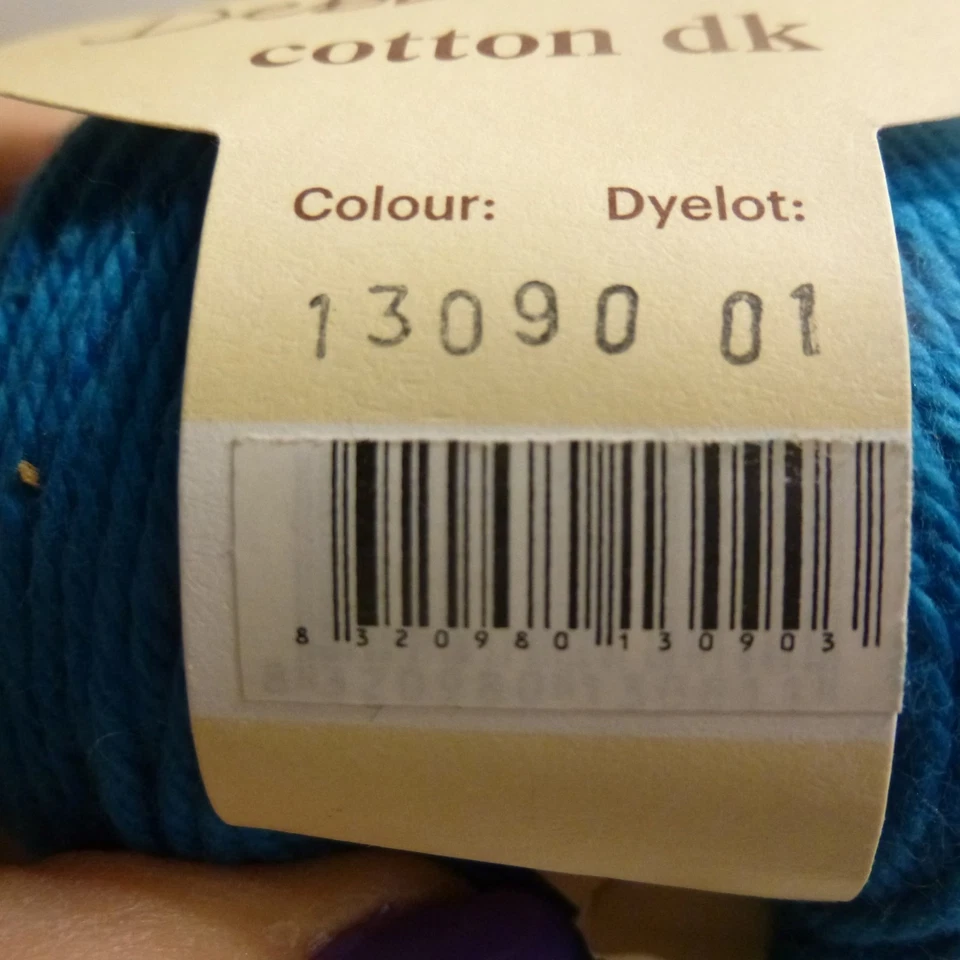 1 Ball Debbie Bliss cotton dk - 100% Cotton, 84m/50g, color 13090 lot 01 - Image 2 of 4