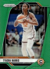 2024 Panini Prizm WNBA #102 Tyasha Harris Green Prizms