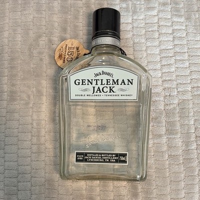 Jack Daniel s Gentleman Jack 150th Anniversary 750ml Empty Bottle w/ Hang Tag