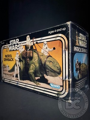 DEFLECTOR DC  Star Wars Patrol Dewback (Kenner) ANZEIGETASCHE