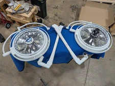 Stryker Berchtold Chromophare F628 LED Surgical Lights (LOT OF TWO)
