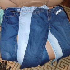 3 Pair Of Girls Child Place Size 8 Pants