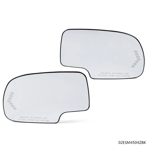 Left Signal & Right  fit for Chevy GMC Cadillac Side Heated Glass Mirror w/ Turn