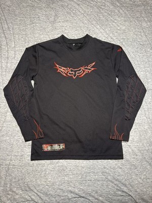 Vintage 90s Fox Racing Motocross Jersey Shirt S Mens Long Sleeve Y2K Bmx