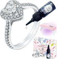 CIZULFY Ring Sizers for Loose Rings, 3 Invisible Ring Size Adjuster Tightener