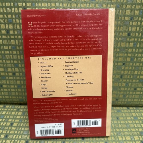 The Complete Book of the .22 by Wayne Van Zwoll - Hardcover - 2004 - Picture 2 of 6