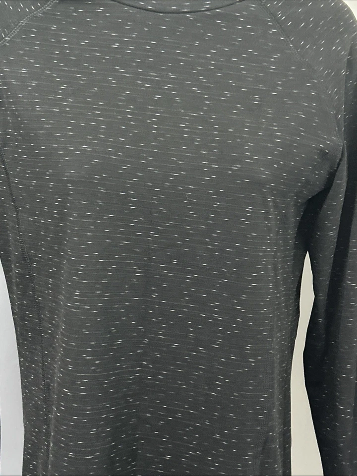 Earth Yoga Ropa Activa Top Mujer’s Medio Negro Elástico Agujero para el Pulgar Orgánico Senderismo Foto 2 de 4