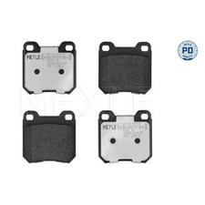 Satz Bremsbeläge Bremsklötze hinten für Opel Senator B V88 Vectra J96 | 24536