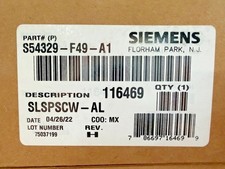 Siemens SLSPSCW-AL S54329-F49-A1 Speaker Strobe Ceiling White Alert (NEW IN BOX)