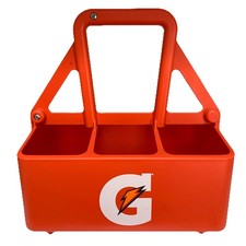 Gatorade 6 Pack 32oz Sport Water Squeeze Bottle Carrier Holder Case Caddy Only
