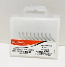 (9 pcs) Shaviv B10S Cobalt Cutter Deburring Blades  #29210