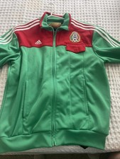 Adidas Mexico Men  s soccer team Jacket Large Green