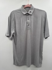 Ariat Tek Polo Men's Small Silver Sconce Team Logo Short Sleeve Performance NWT